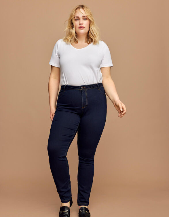 Plus size Nille jeans Kvinder -