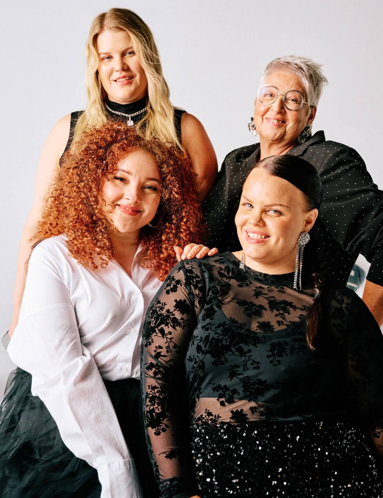 Bl&aring; festtoppe & festbluser