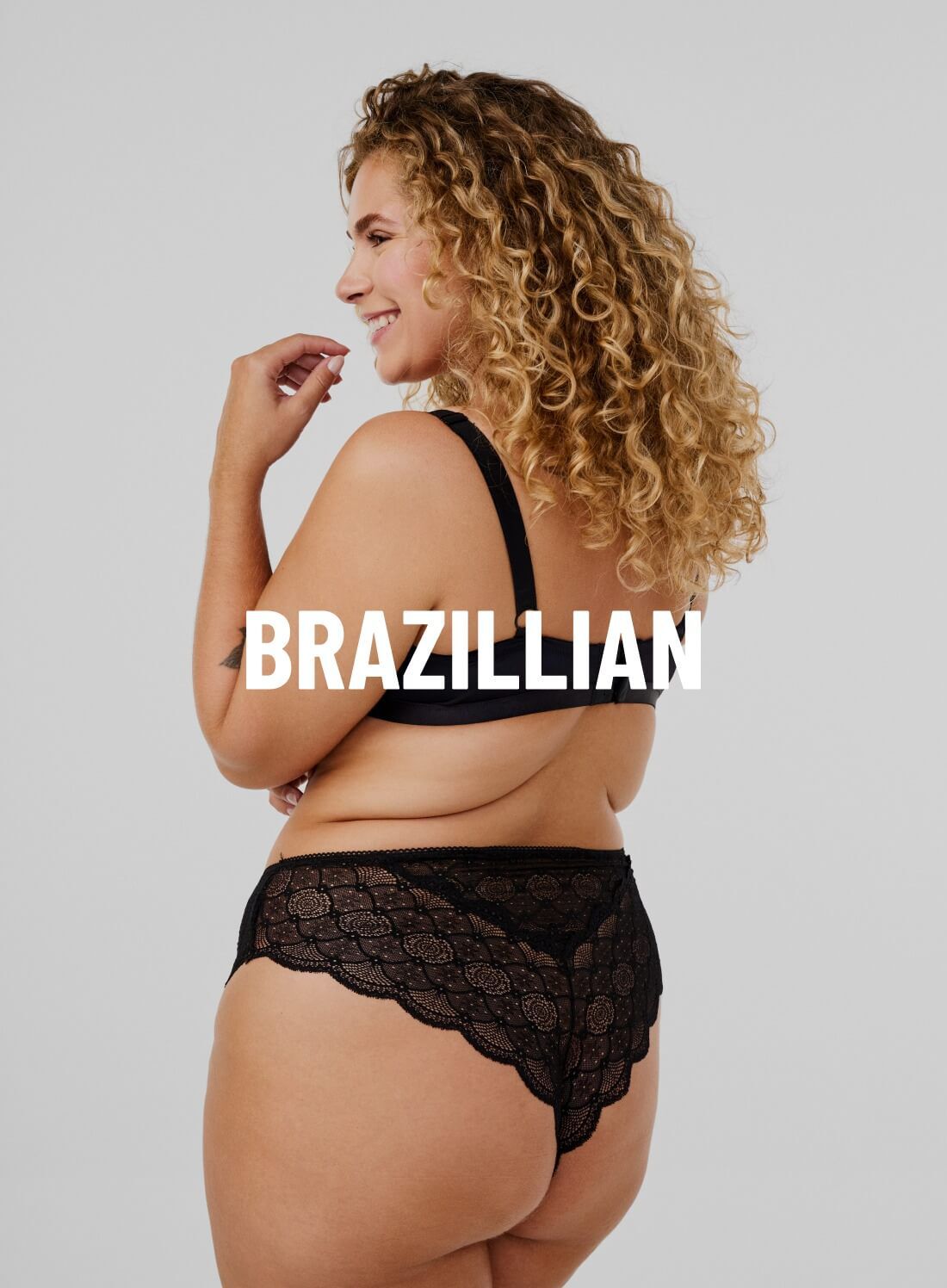 Plus size Brazilian trusser til kvinder - St&oslash;rrelse 40-64 - Zizzi