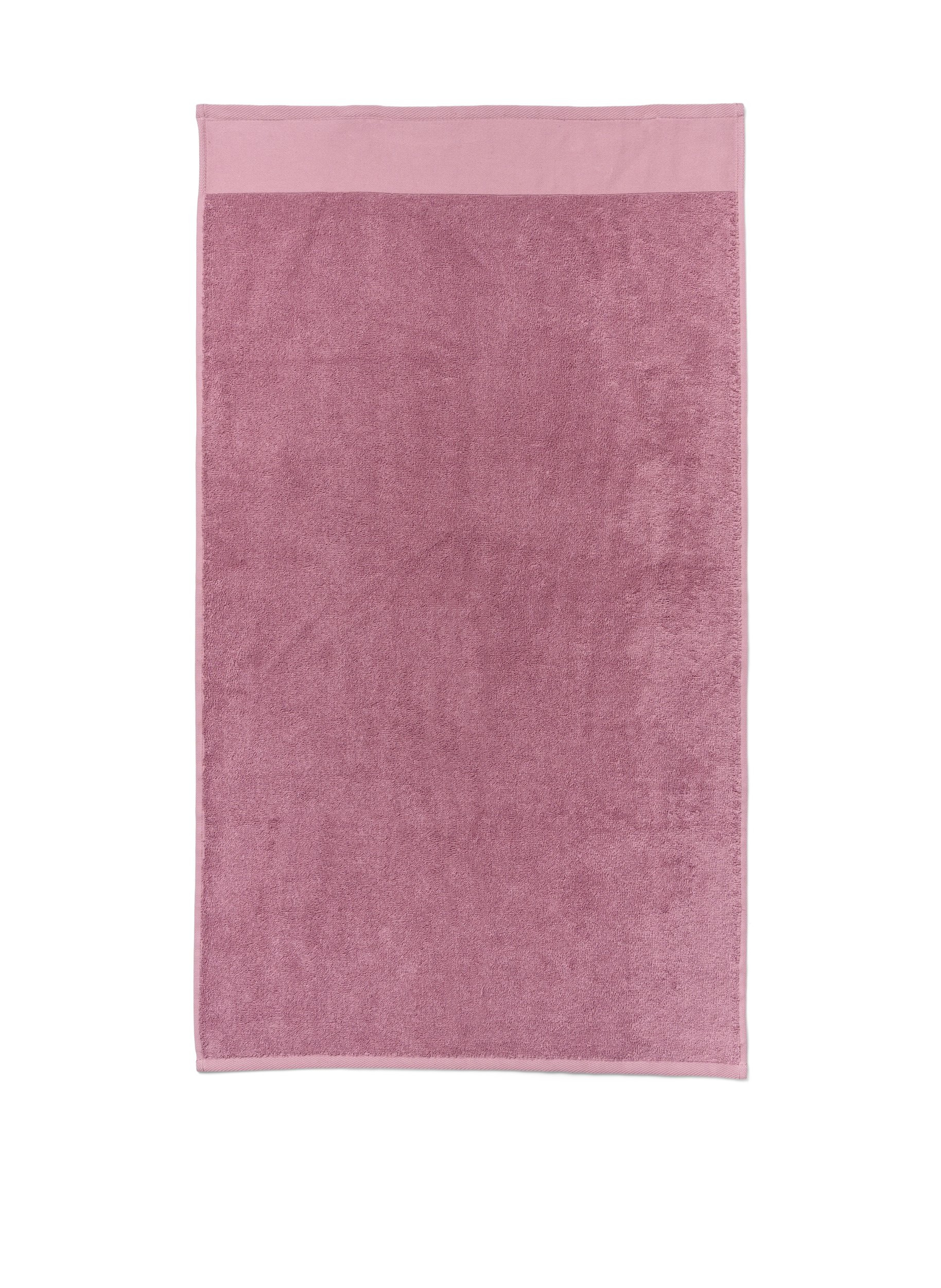 Håndklæde i bomuldsfrotté, Deauville Mauve, Packshot image number 1