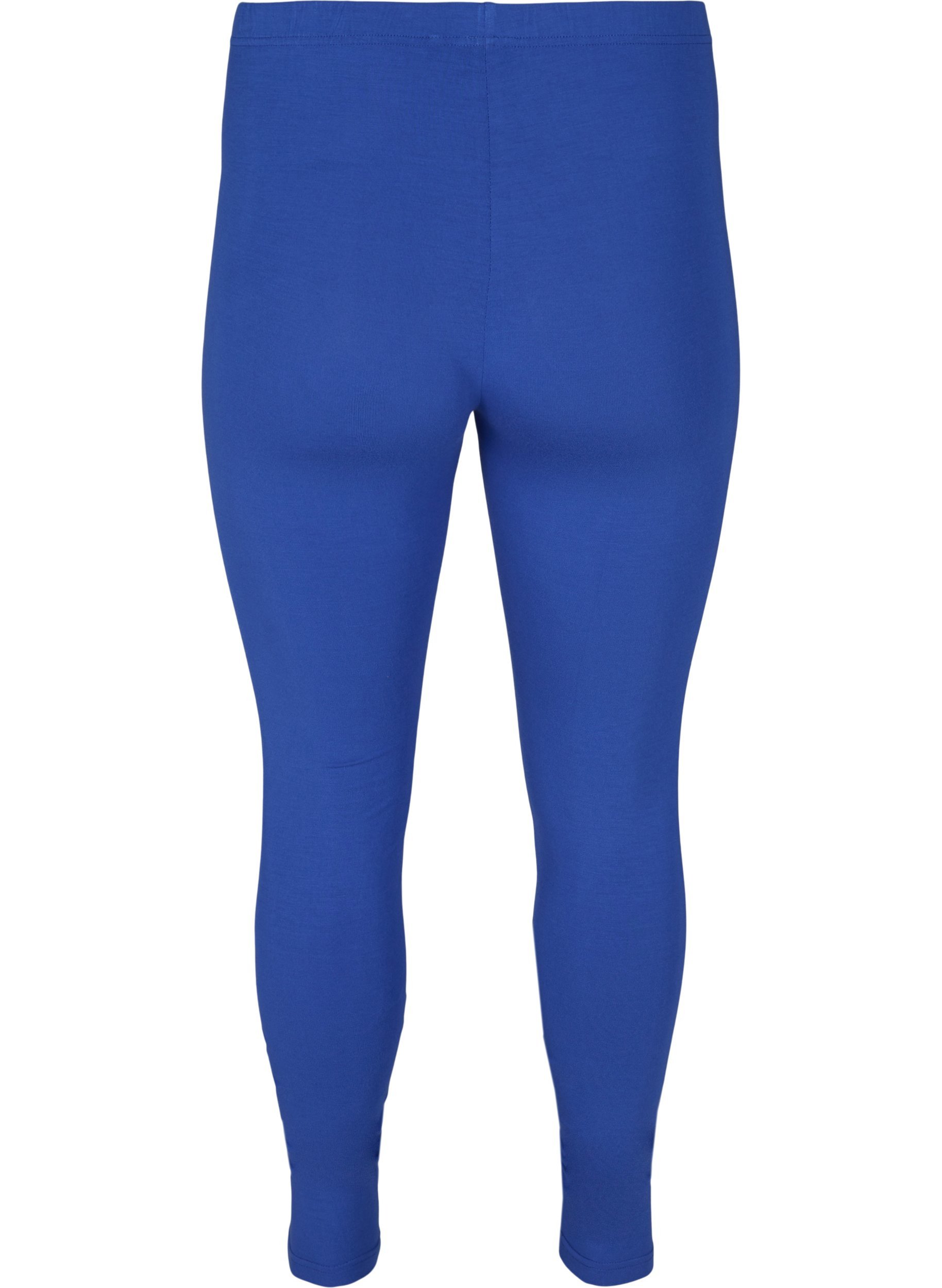 Lange basis leggings, Dazzling Blue, Packshot image number 1