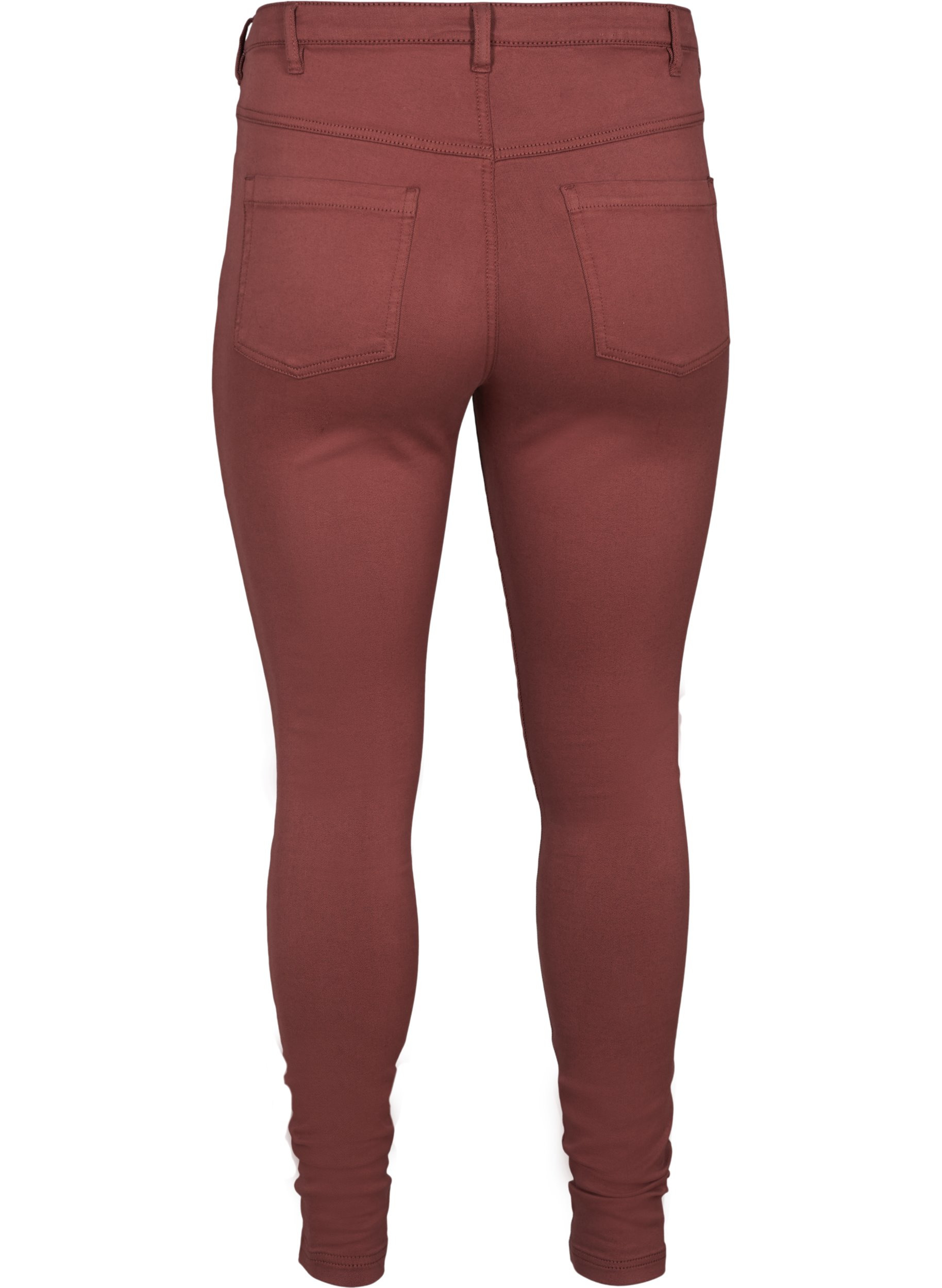 Super slim Amy jeans med høj talje, Wild Ginger, Packshot image number 1