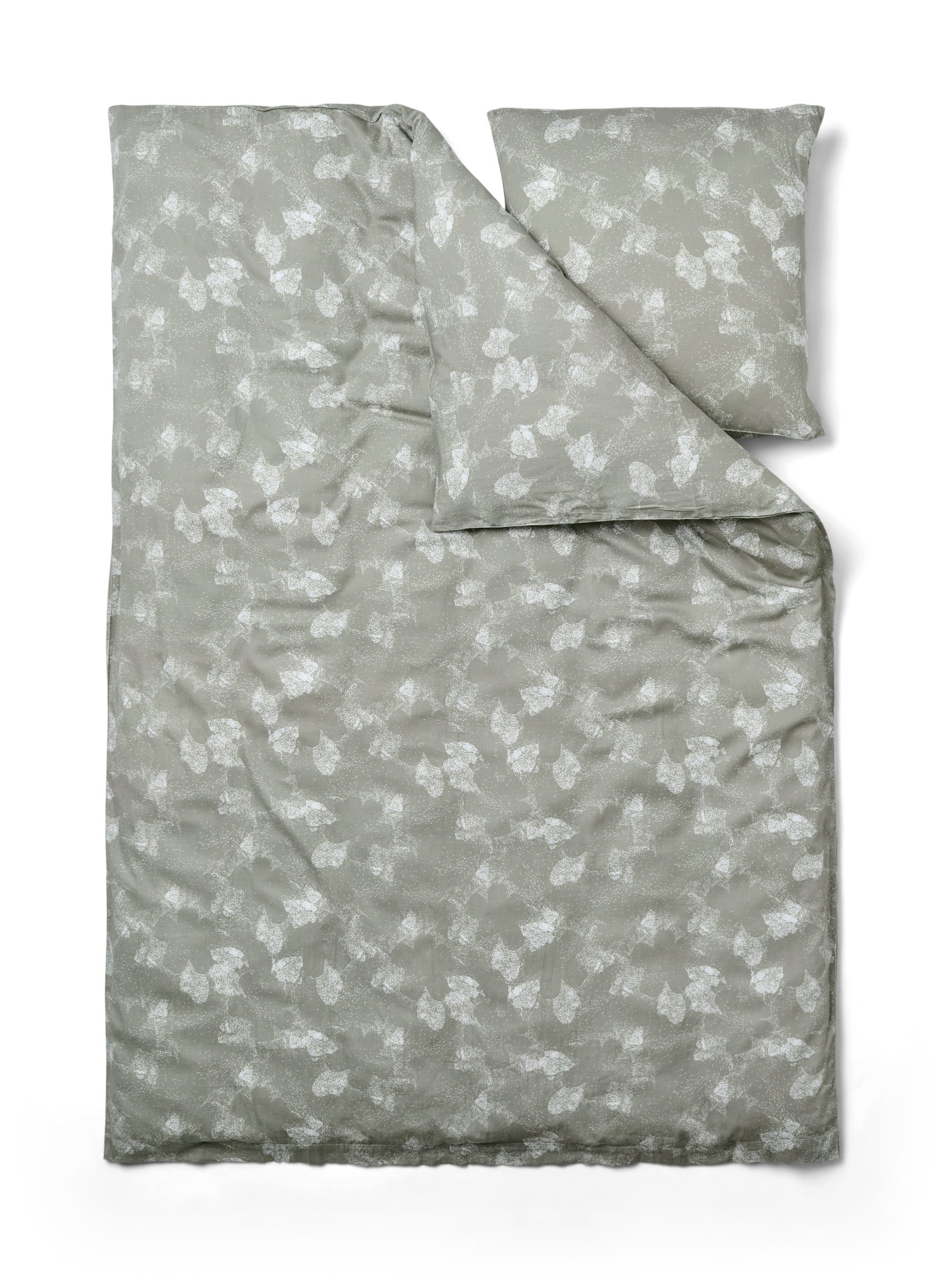 Mønstret sengesæt i bomuld, Aluminum AOP, Packshot image number 1