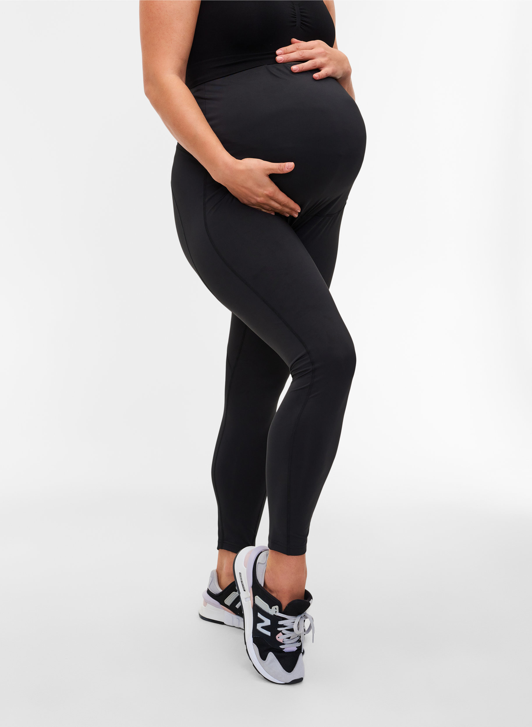 Graviditets træningstights , Black, Model image number 1