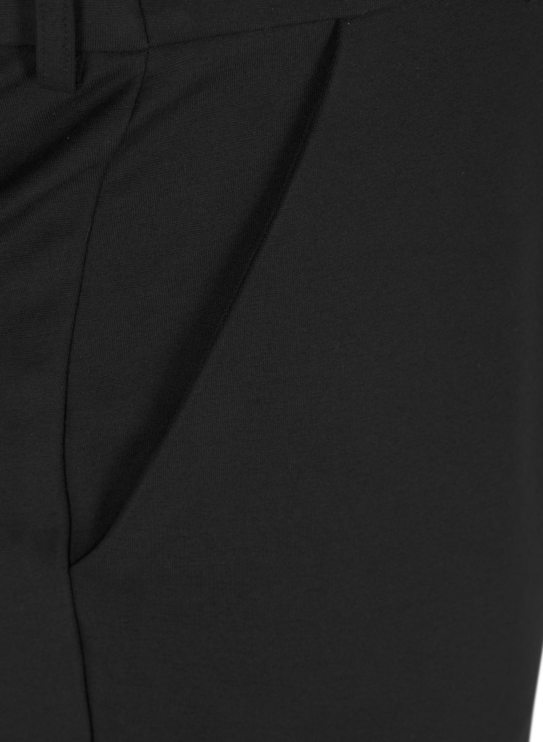 Cropped Maddison bukser, Black, Packshot image number 2