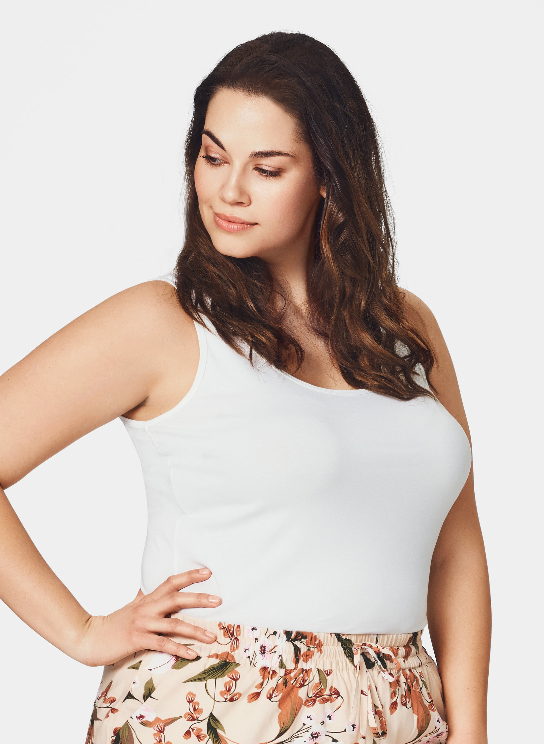 Basis top, Bright White, Model image number 1