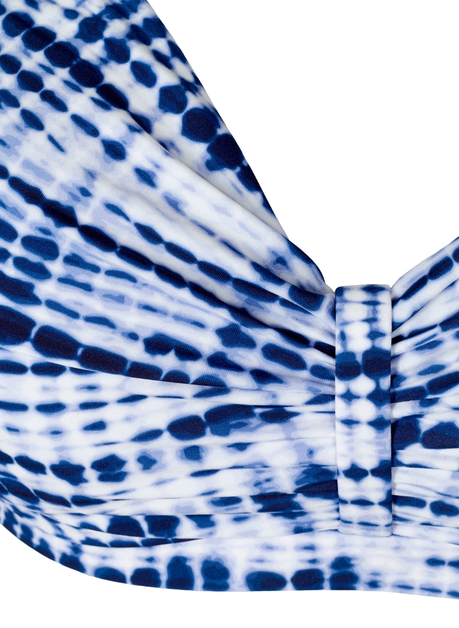 Printet bikini overdel med bøjle, Tie Dye Print, Packshot image number 2