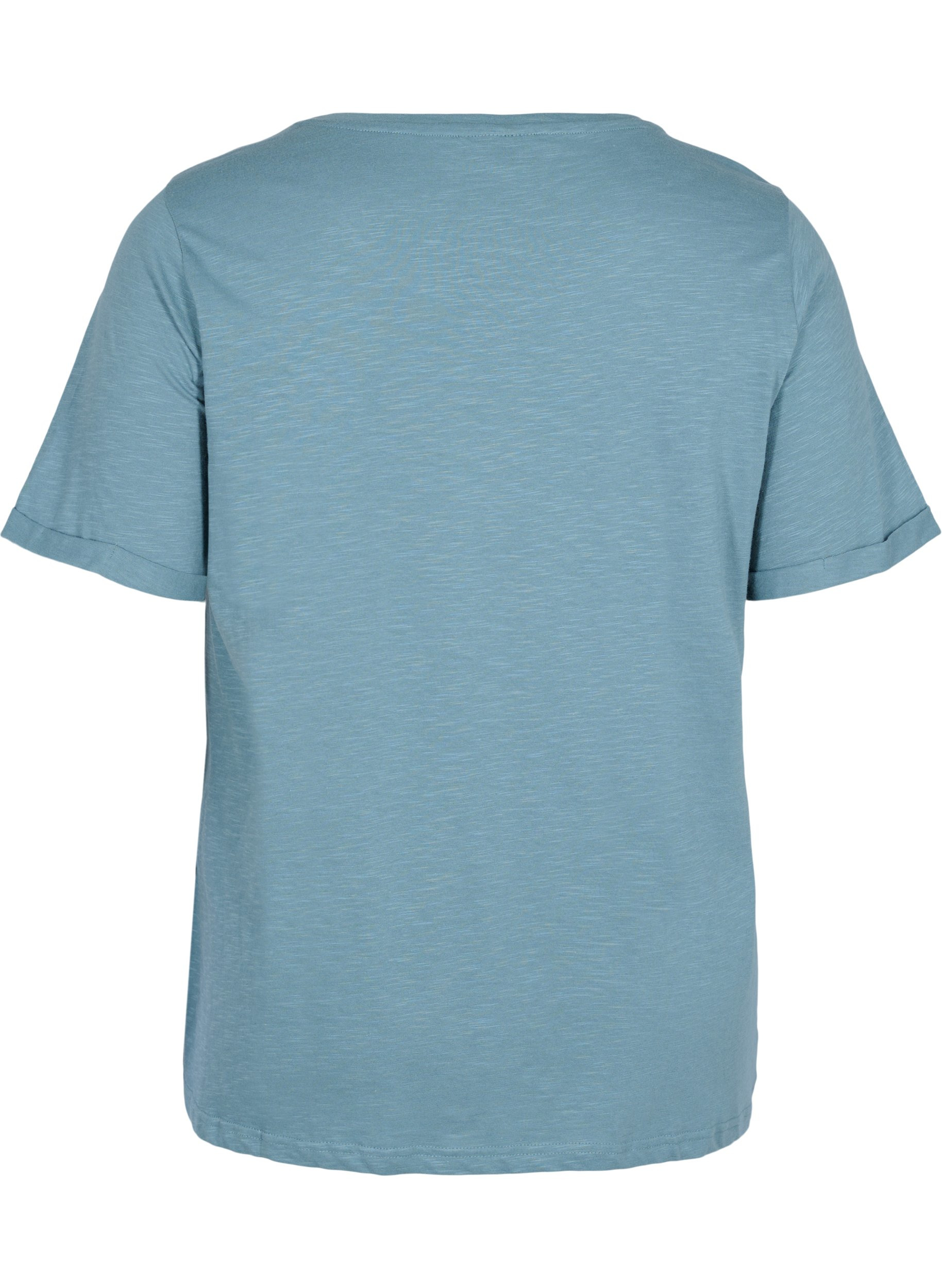 Bomulds t-shirt med korte ærmer, Goblin Blue, Packshot image number 1