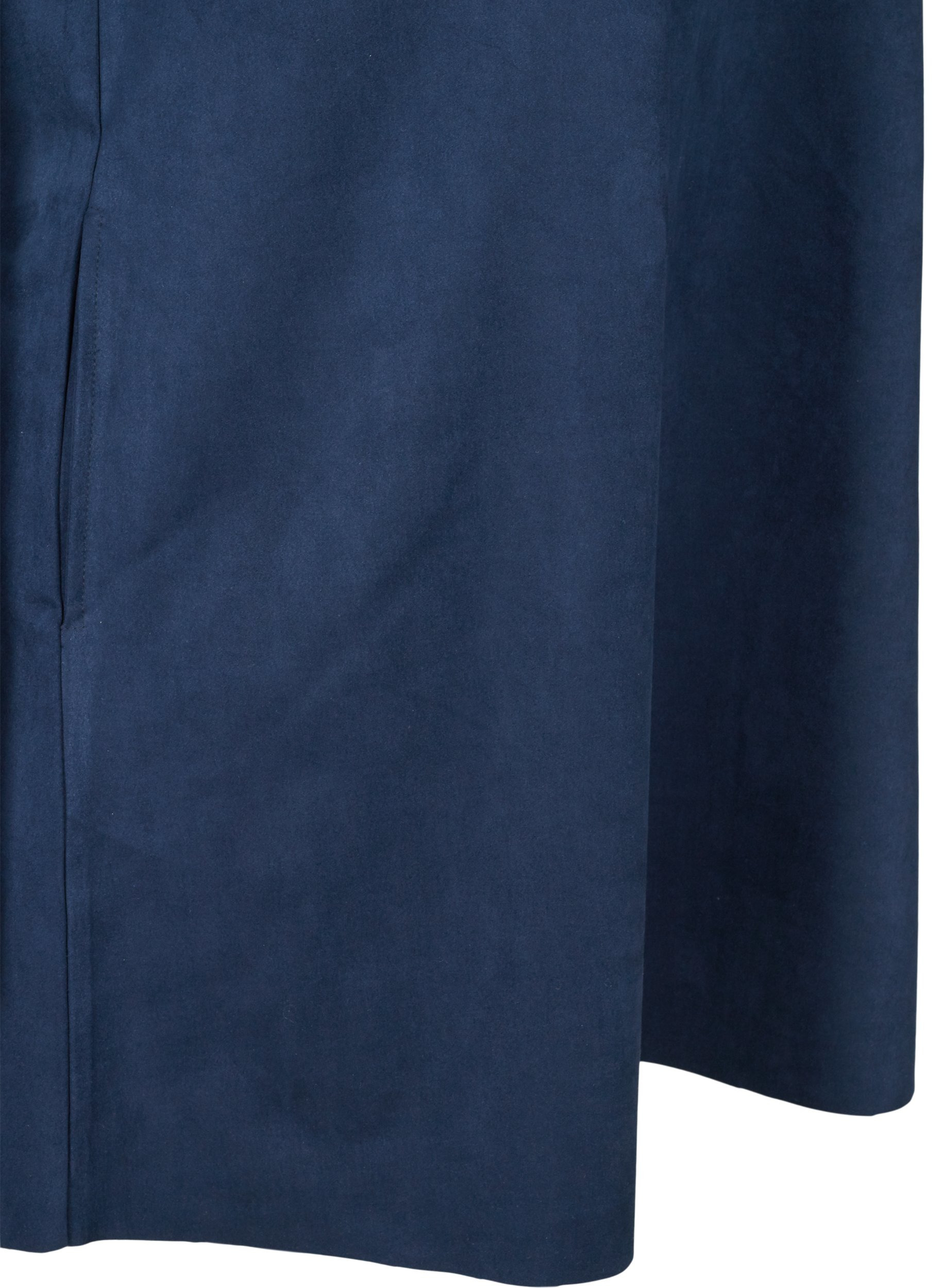 Ærmeløs kjole med a-form , Dark Blue, Packshot image number 3