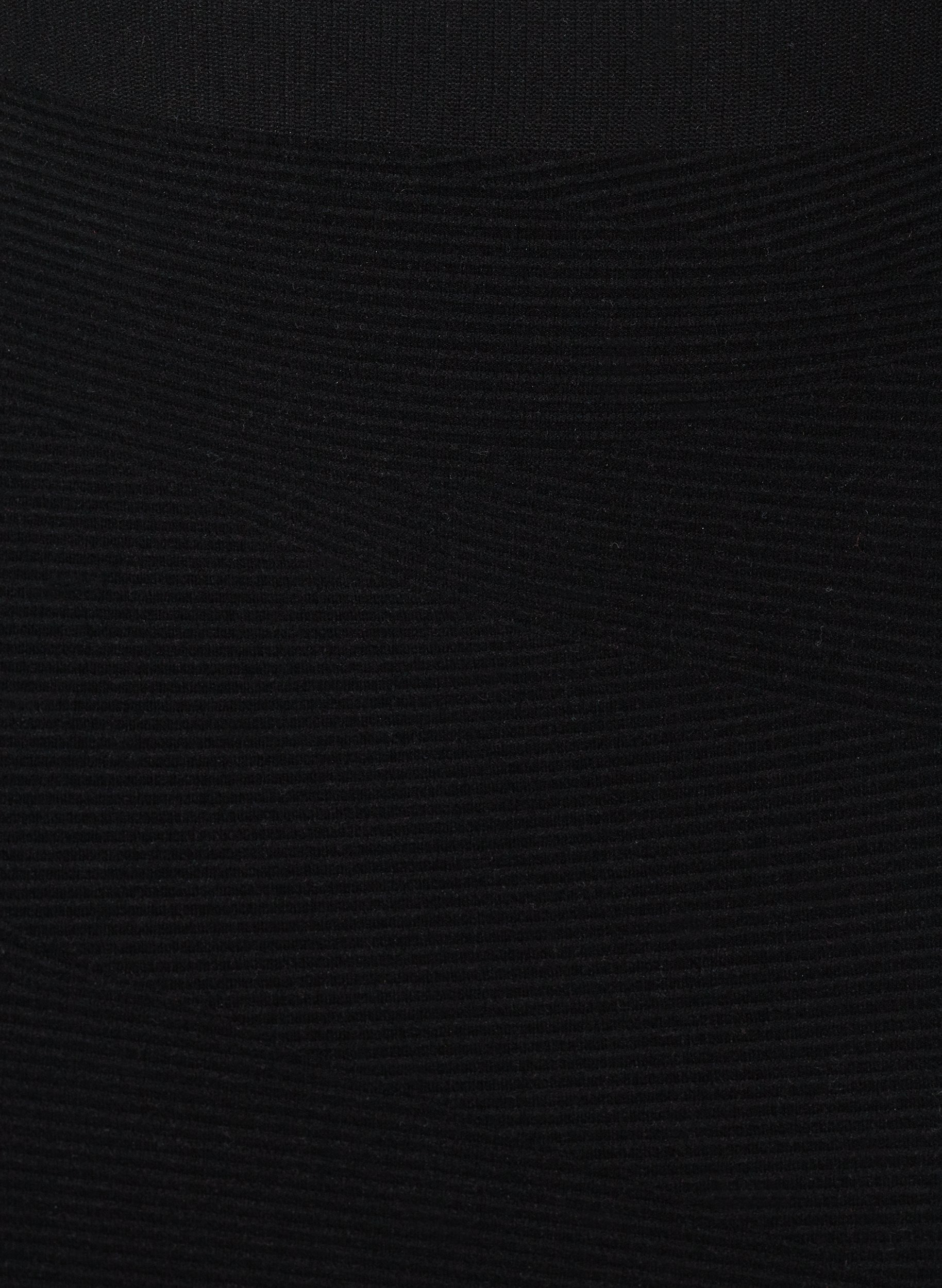 Tætsiddende seamless nederdel , Black, Packshot image number 2