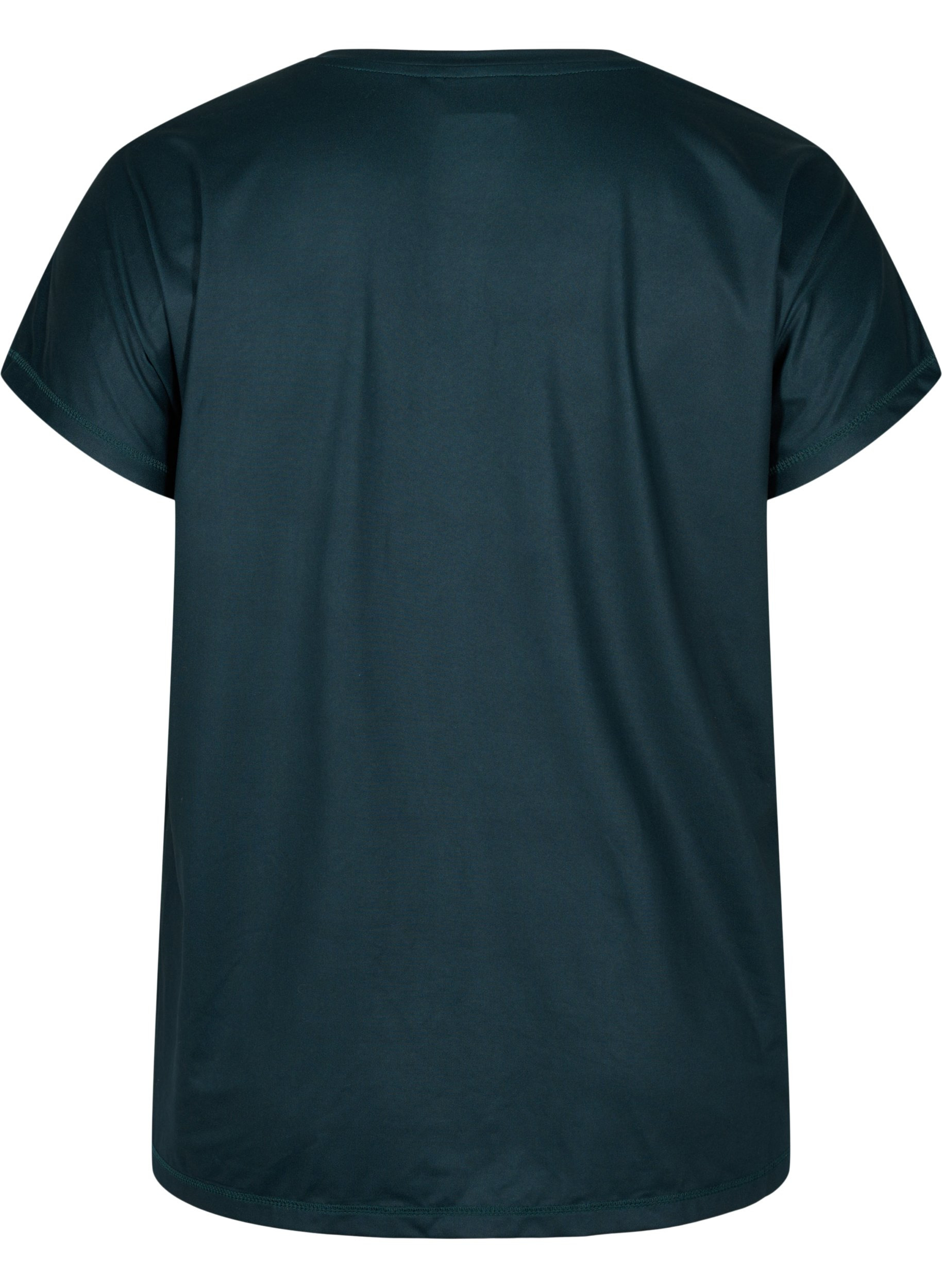 Ensfarvet trænings t-shirt, Scarab, Packshot image number 1