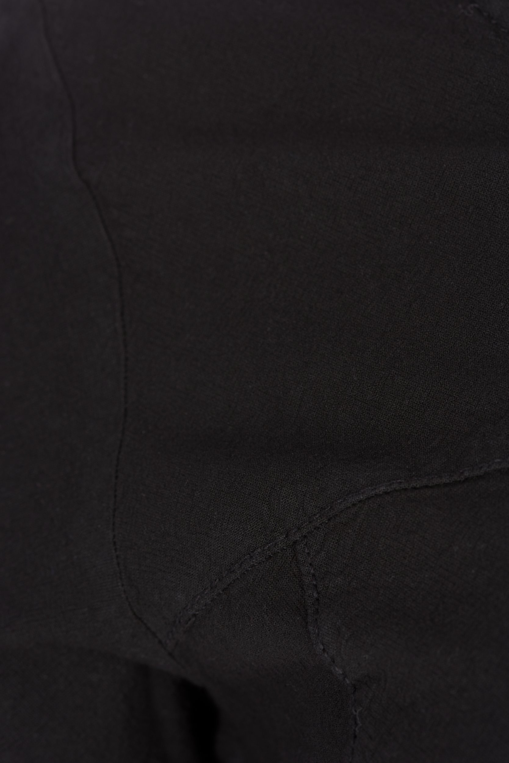 Kortærmet kjole i bomuld, Black, Packshot image number 2