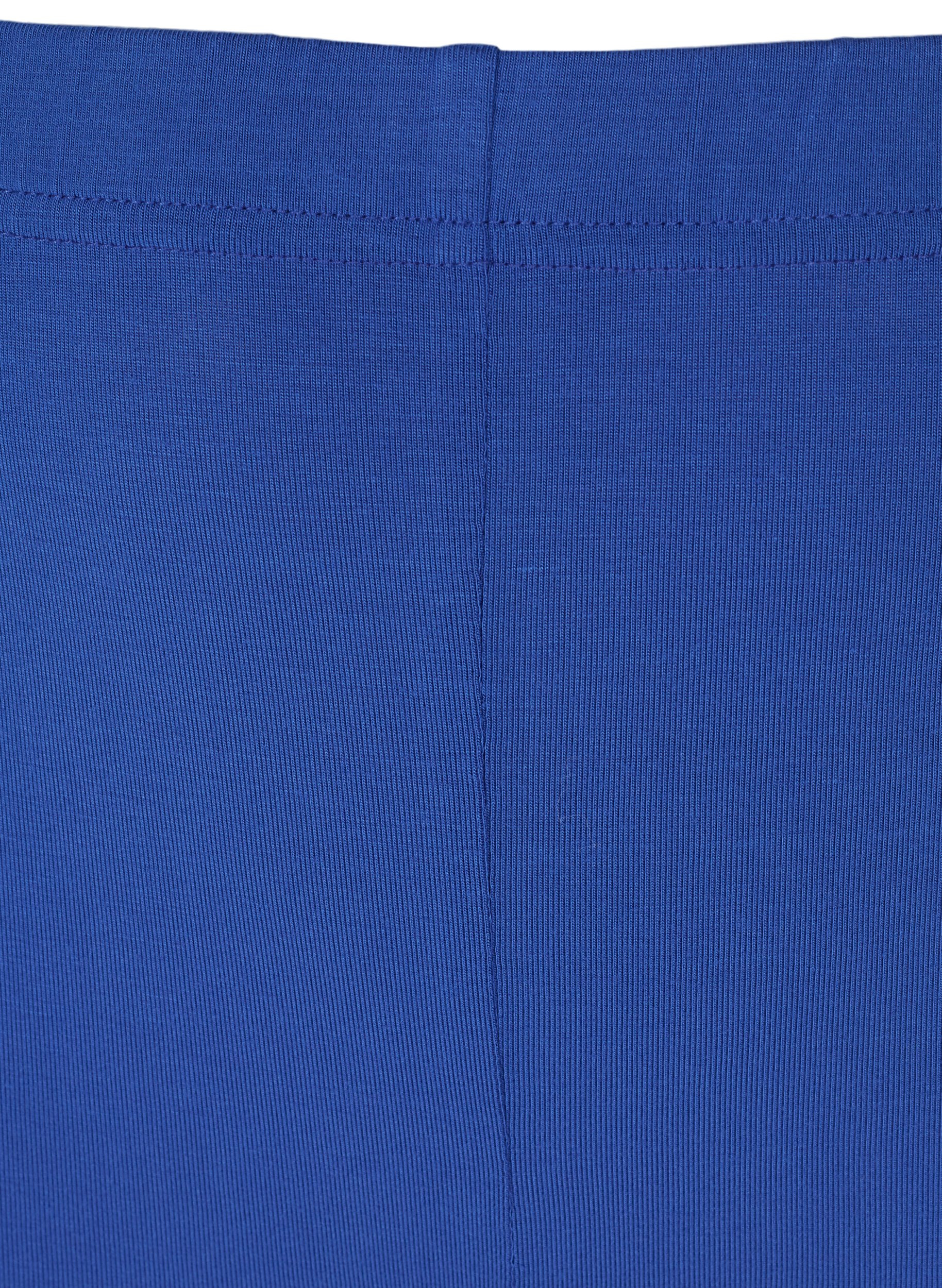 Lange basis leggings, Dazzling Blue, Packshot image number 2