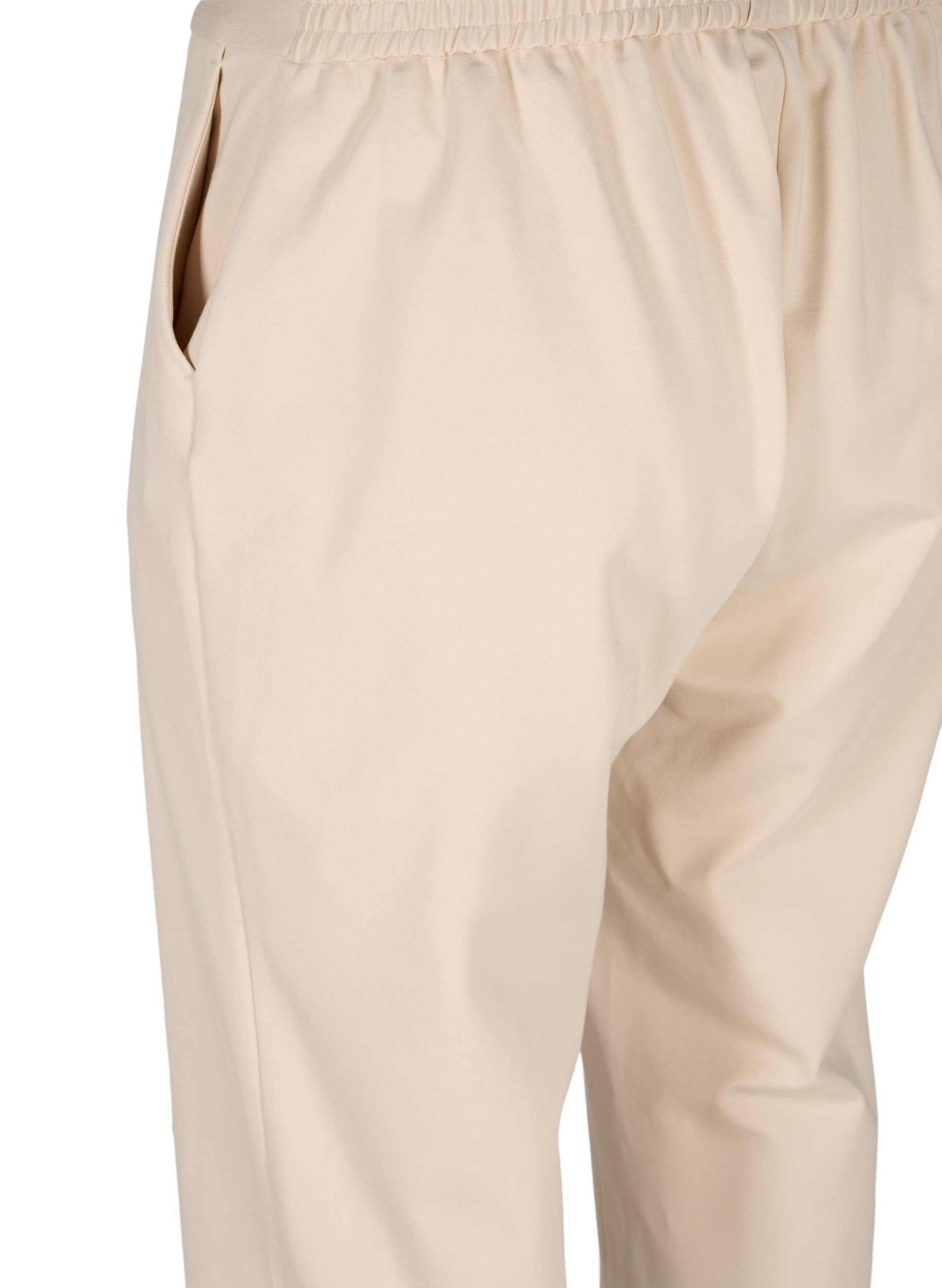 Klassiske bukser med vidde, Fog, Packshot image number 3