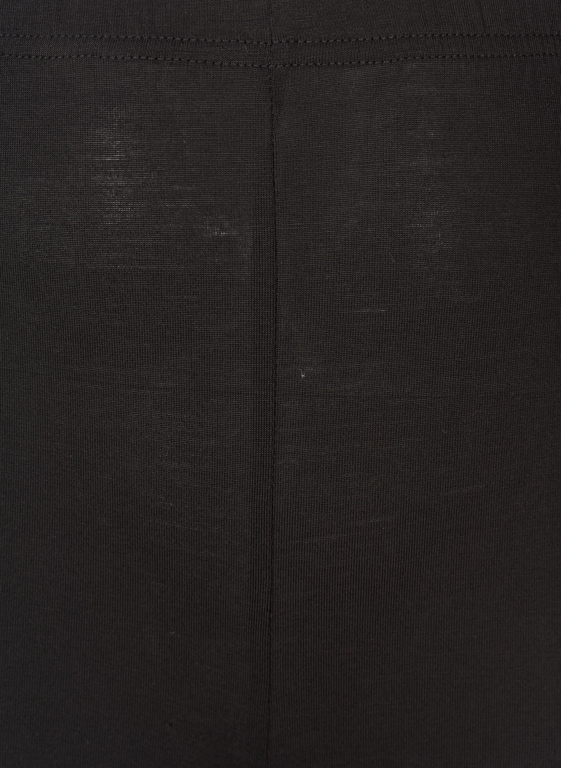 Lange basis leggings, Black, Packshot image number 2