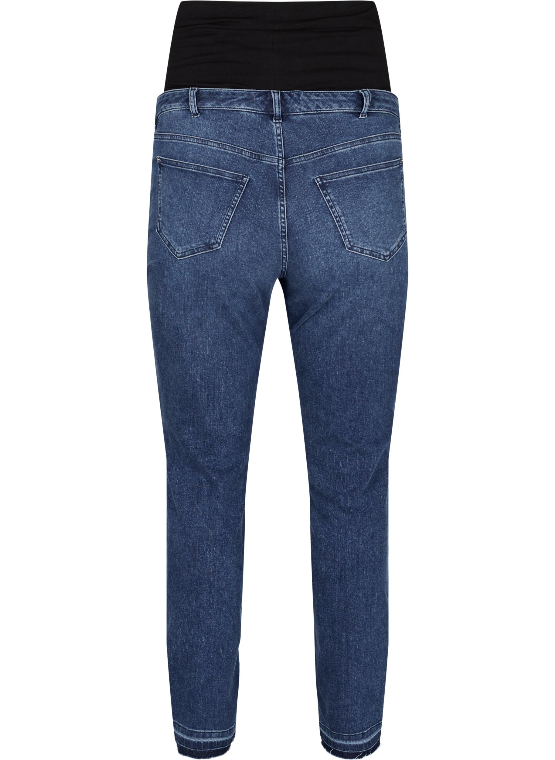 Graviditets Emily jeans, Blue denim, Packshot image number 1