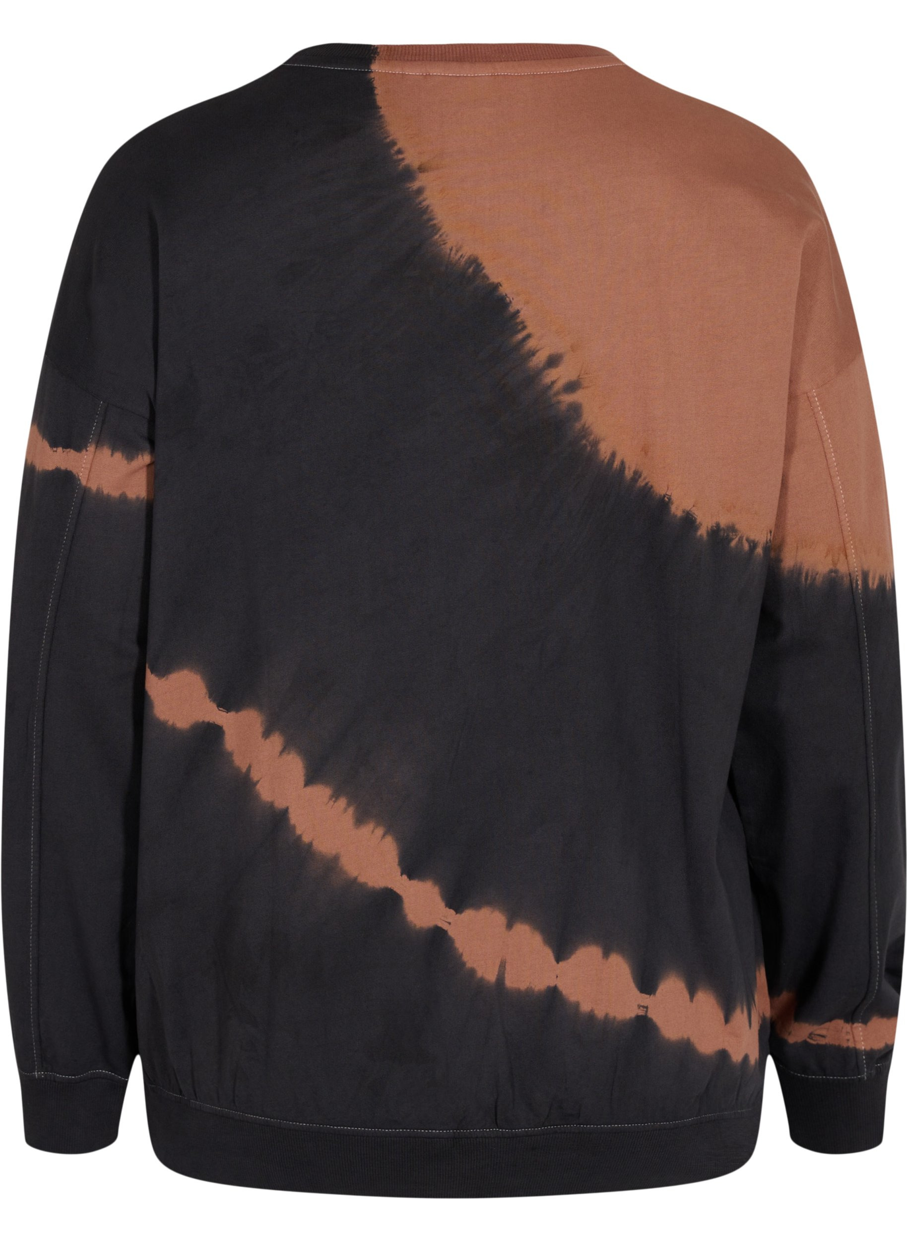Bomulds sweatshirt med cool print, Rawhide, Packshot image number 1