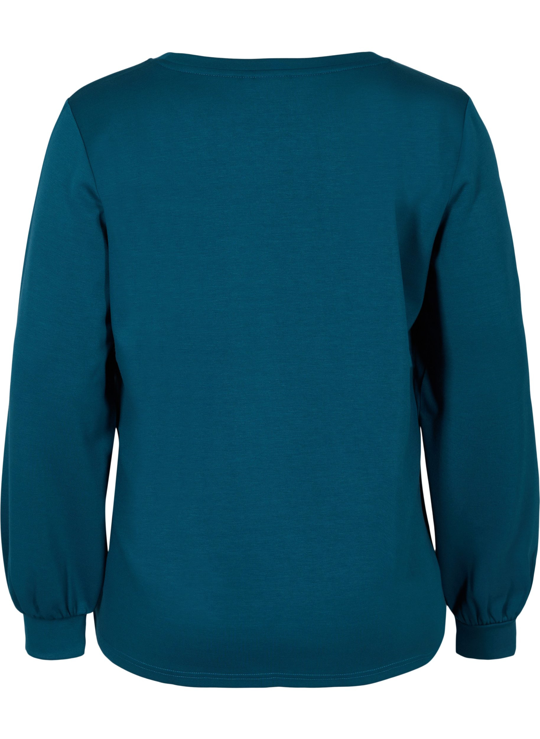 Sweatshirt med rund hals og lange ærmer, Reflecting Pond, Packshot image number 1