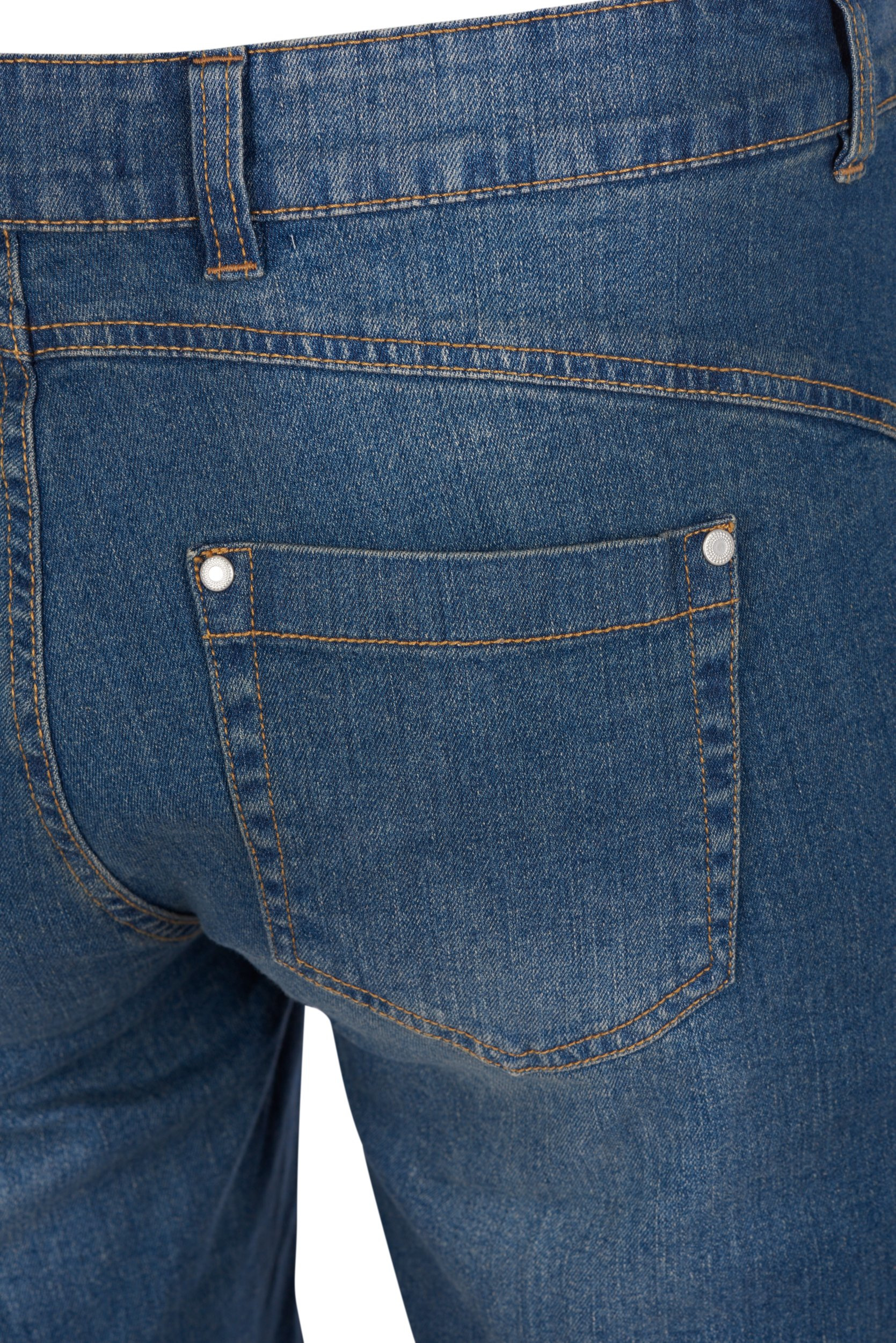Denim shorts, Blue denim, Packshot image number 2