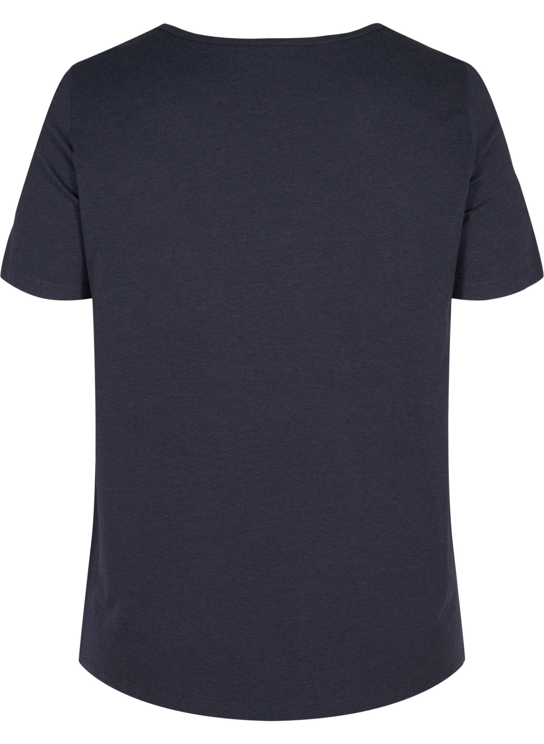 Kortærmet t-shirt med v-udskæring, Night Sky, Packshot image number 1