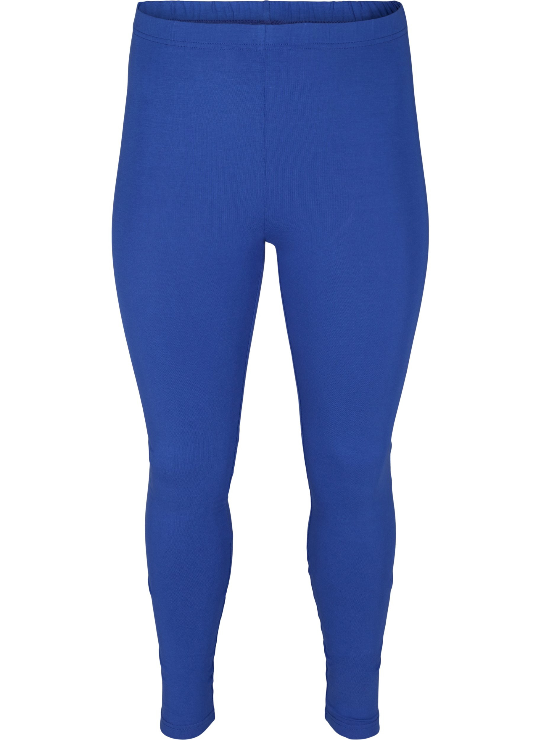 Lange basis leggings, Dazzling Blue, Packshot image number 0