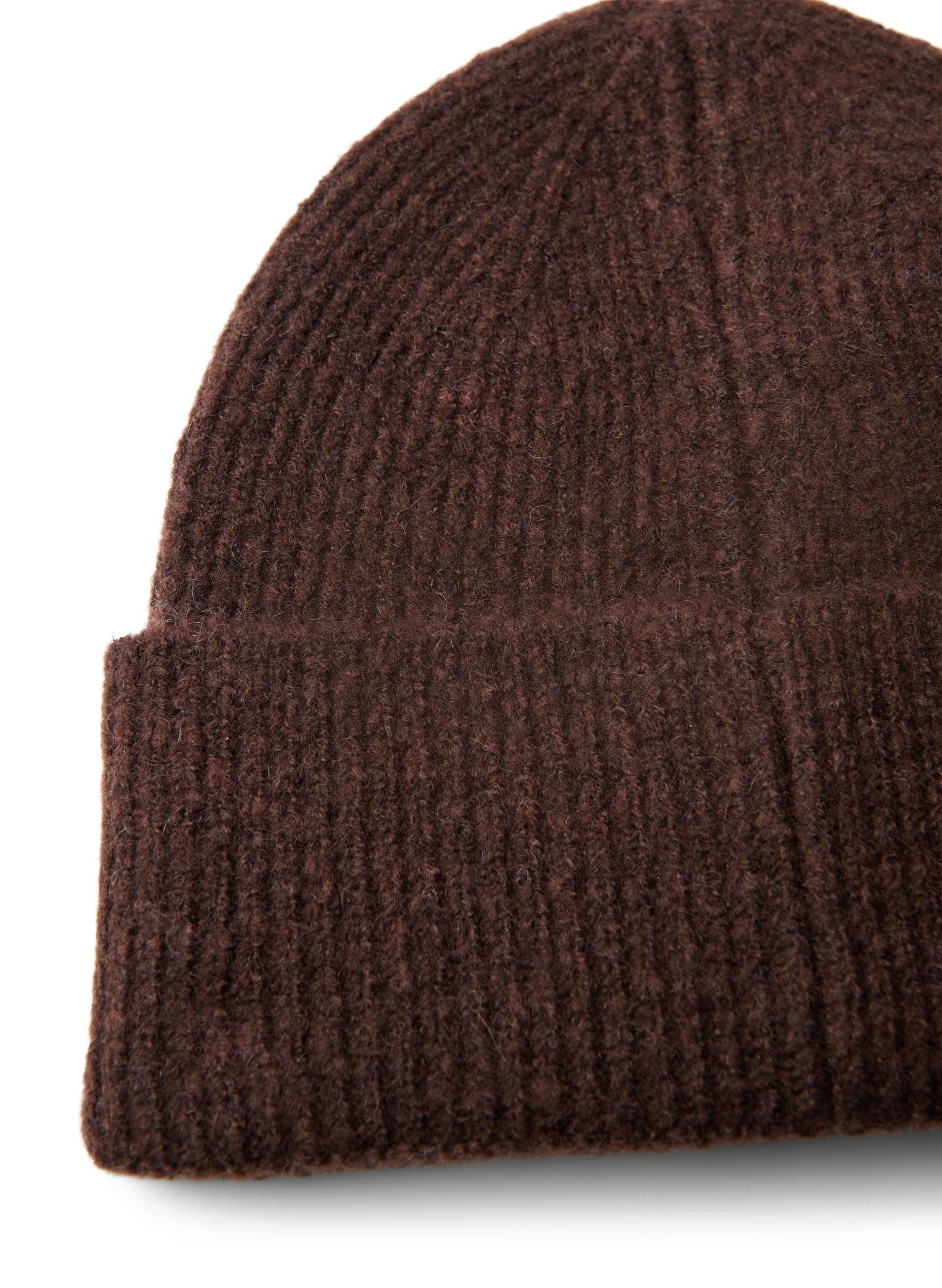 Strikhue med uld, Brown, Packshot image number 2