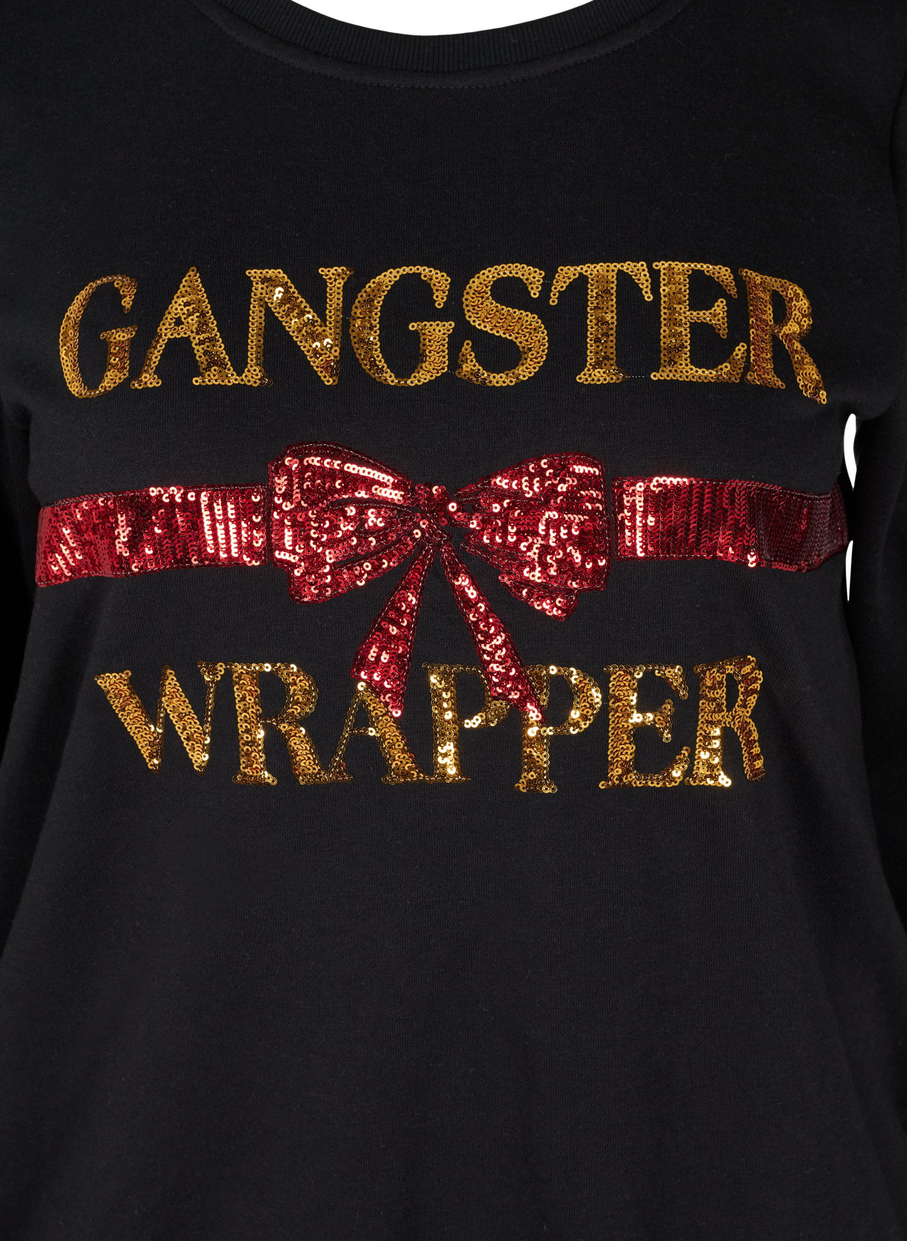 Jule sweatshirt , Black Wrapper , Packshot image number 2